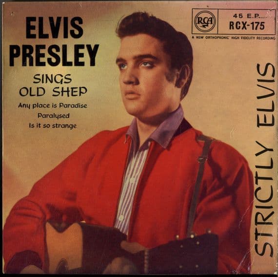 Elvis Presley - Strictly Elvis - Sings Old Shep (RCX 175)