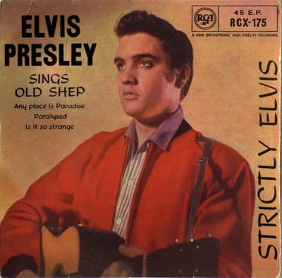Elvis Presley - Strictly Elvis - Sings Old Shep (RCX 175)