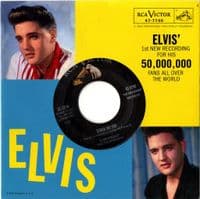 Elvis Presley - Stuck On You/Fame And Fortune (47-7740)  RED VINYL - M/M
