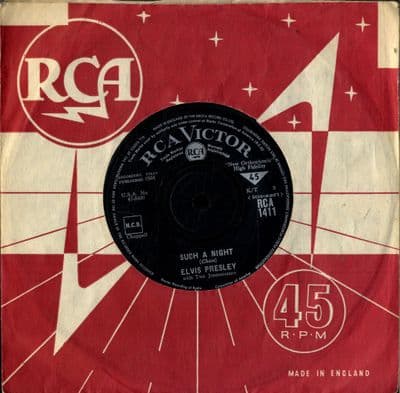 Elvis Presley - Such A Night/Never Ending (1411)