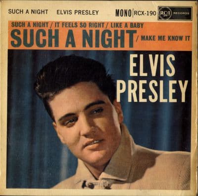 Elvis Presley - Such A Night (RCX 190) RCA Victor