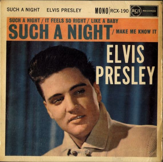 Elvis Presley - Such A Night (RCX 190) RCA Victor
