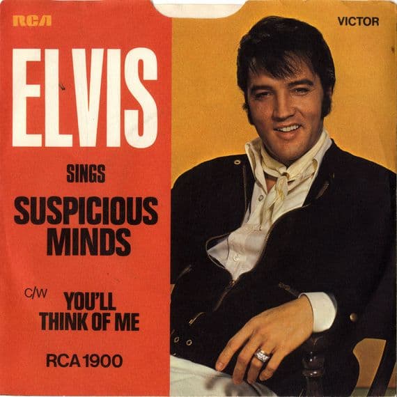 Elvis Presley - Suspicious Minds (1900) M-/M-