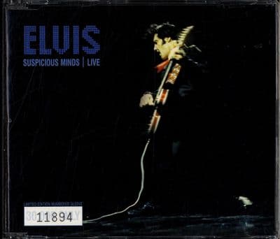Elvis Presley - Suspicious Minds - 3 track CD Single