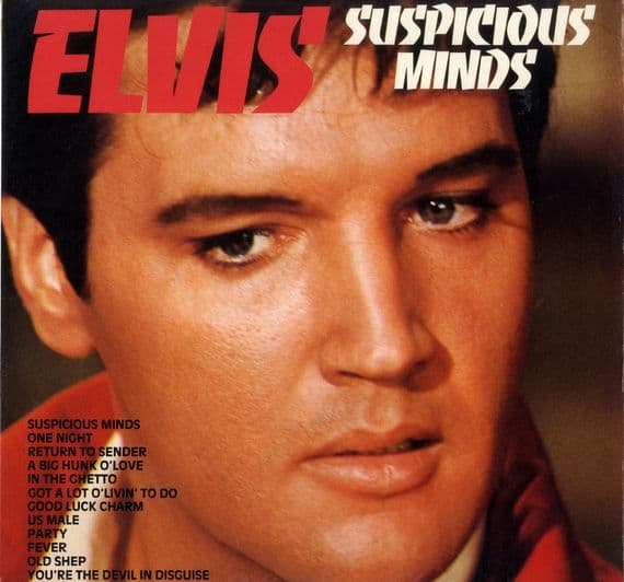 Elvis Presley - Suspicious Minds (CDS 1206) Export Issue - M-