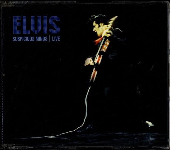 Elvis Presley - Suspicious Minds /Live - CDE Single