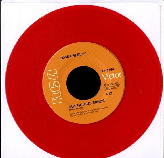 Elvis Presley - Suspicious Minds/Mama Liked The Roses