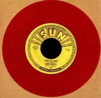 Elvis Presley - That's All Right/Blue Moon Of Kentucky  (Sun 233) Red Vinyl - M /M