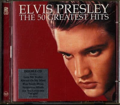 Elvis Presley - The 50 Greatest Hits - RCA/BMG 2 x CD Set