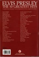 Elvis Presley - The 50 Greatest Hits - Songbook