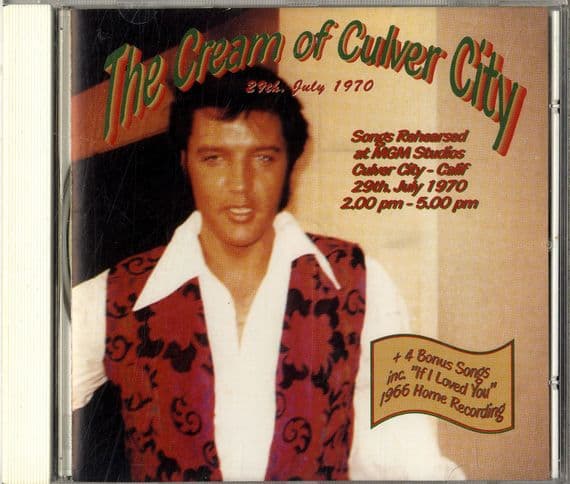 Elvis Presley - The Cream Of Culver City - Double G CD