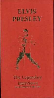 Elvis Presley - The Elvis Interviews - Special UK  Fan Club Issue - 4 x CD Set