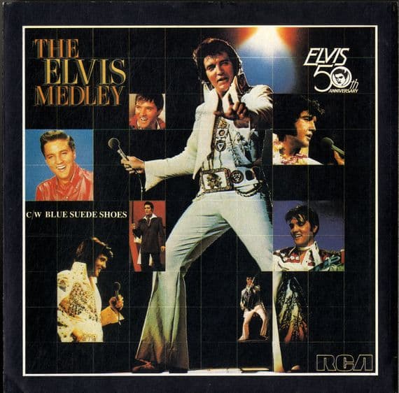 Elvis Presley - The Elvis Medley/Blue Suede Shoes (RCA 476) M-/M-