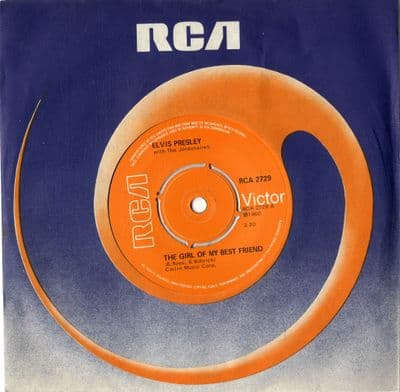 Elvis Presley - The Girl Of My Best Friend/A Mess Of Blues (2729) M-