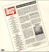 Elvis Presley - The Golden Album (Sunday 1) M-/M