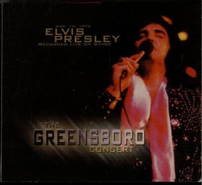 Elvis Presley - The Greensboro Concert - Triangle CD