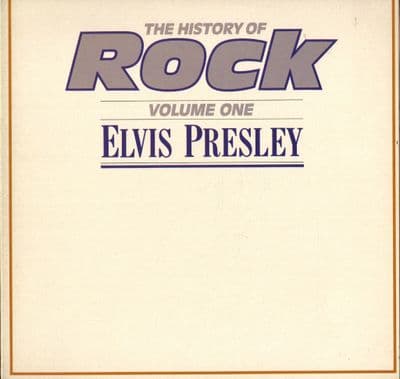 Elvis Presley - The History Of Rock Volume 1(HRL 001) Gatefold Sleeve - Ex/ M-