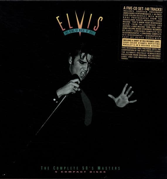 Elvis Presley - The King Of Rock 'n' Roll - The Complete 50's Masters  (5 x CD Box Set) M-