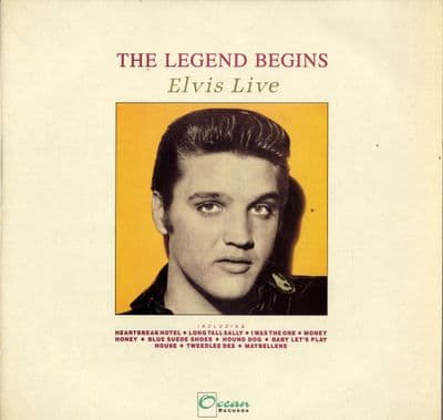 Elvis Presley -  The Legend Begins - Elvis Live  (OCNWLP) M-