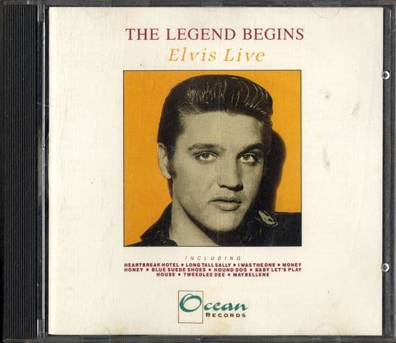 Elvis Presley - The Legend Begins - Elvis Live - UK CD