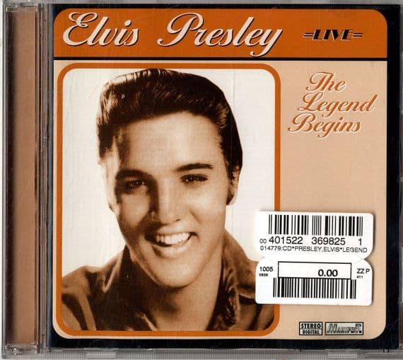Elvis Presley - The Legend Begins - German CD - New