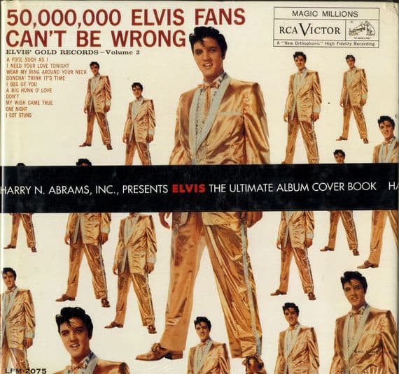 Elvis Presley - The Ultimate Album Cover Book - New/Sealed