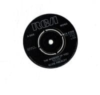 Elvis Presley -The Wonder Of You/Mama Liked The Roses (2709) Black Label - M-