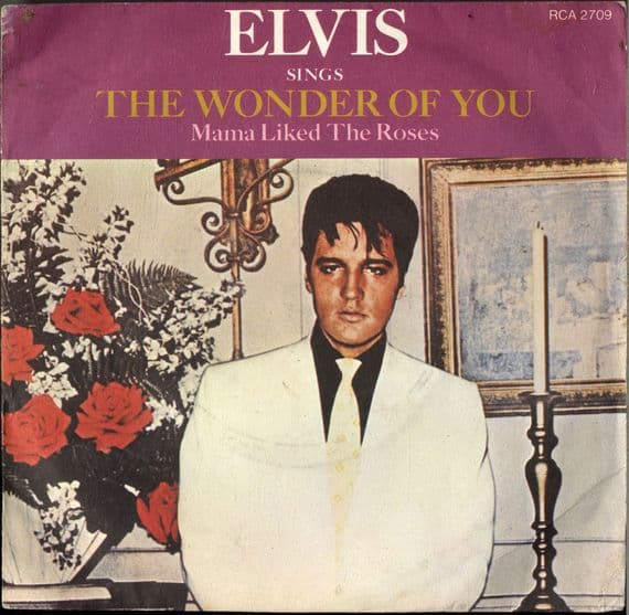 Elvis Presley - The Wonder Of You/Mama Liked The Roses (2709) Blue Label - M-
