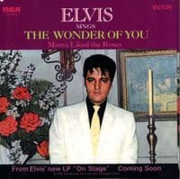 Elvis Presley - The Wonder Of You/Mama Liked the Roses (47-9835) RED VINYL - M/M