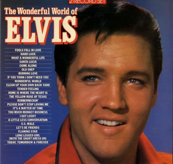 Elvis Presley - The Wonderful World Of Elvis - M & S Stores  2 LP Set - New/Unplayed