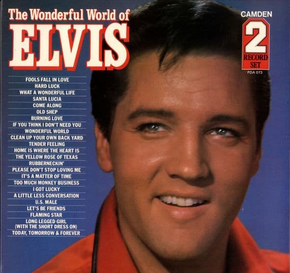 Elvis Presley - The Wonderful World Of Elvis (PDA 073) 2 LP Set - Ex/M-