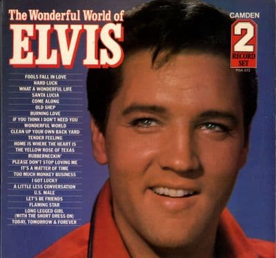 Elvis Presley - The Wonderful World Of Elvis (PDA 073) 2 LP Set - M-