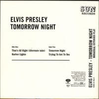 Elvis Presley - Tomorrow Night (SUN 101) Yellow Vinyl - M/M