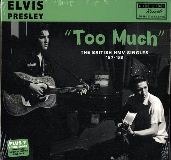 Elvis Presley - Too Much - The British HMV Singles(VTRLP 2040) New/Sealed