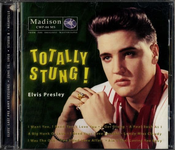 Elvis Presley - Totally Stung ! - Madison CD