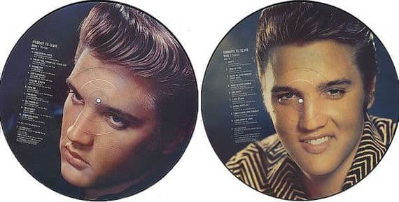 Elvis Presley -Tribute To Elvis - 2 x Picture Disc LP Set (ANIV 10) M-