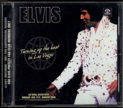 Elvis Presley - Turning Up The Heat In Vegas - Memory CD