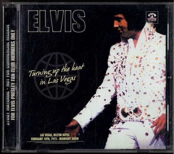 Elvis Presley - Turning Up The Heat In Vegas - Memory CD