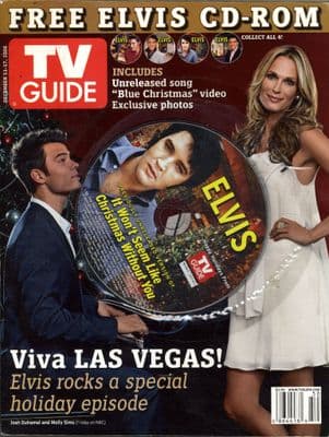 Elvis Presley - TV Guide with Free CD - Rom