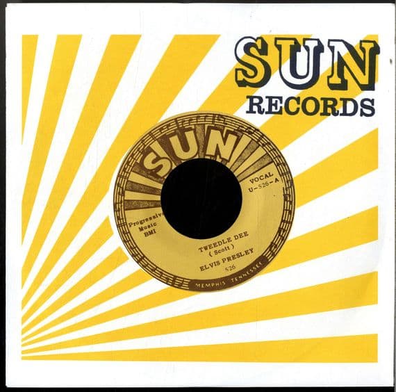 Elvis Presley - Tweedlee Dee/Lawdy Miss Clawdy (Sun 526) M-