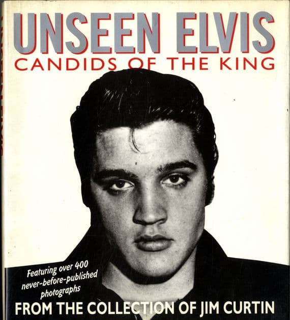 Elvis Presley - Unseen Elvis - Candids Of The King - Hardback Book