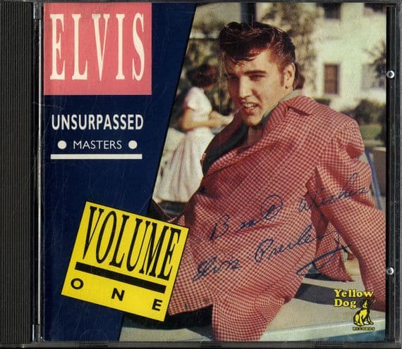 Elvis Presley - Unsurpassed Masters Volume One - Yellow Dog CD