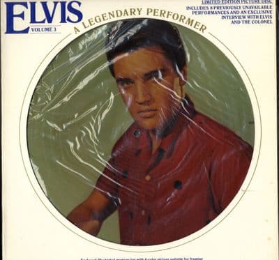 Elvis Presley - USA - A Legendary Performer Volume 3 - Picture Disc (CPL1-3078) M-
