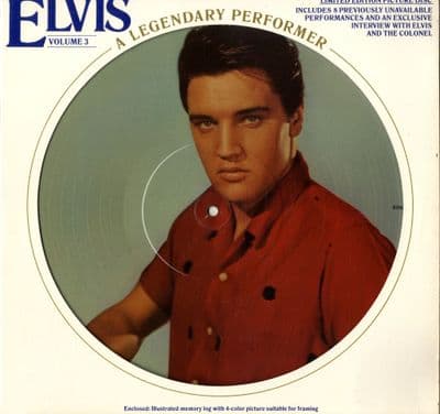 Elvis Presley - USA - A Legendary Performer Volume 3 - Picture Disc (CPL1-3078) M-/M-