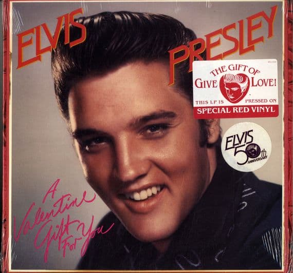 Elvis Presley - USA - A Valentine Gift For You (AFL1-5353) Red Vinyl - New/Sealed