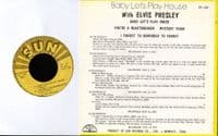 Elvis Presley - USA - Baby Let's Play House (Sun EP - 102) M-