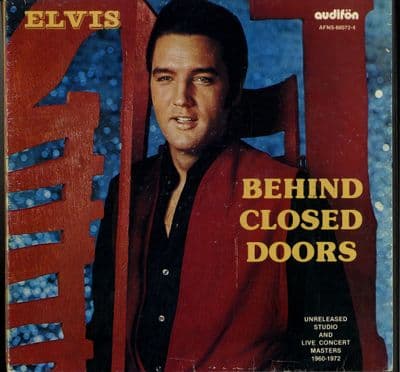 Elvis Presley - USA - Behind Closed Doors (AFNS 66072-4) 4 x LP Box Set - M-