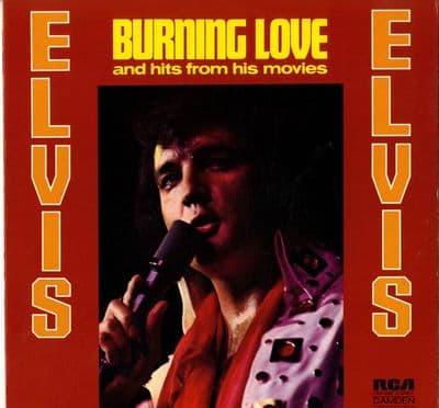 Elvis Presley - USA  - Burning Love and Hits From His Movies (CAS 2595) M-/M-