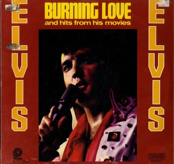 Elvis Presley - USA - Burning Love and Hits From His Movies (CAS 2595) Still Sealed