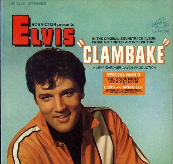 Elvis Presley - USA - Clambake (LSP 3893) Original Stereo Issue